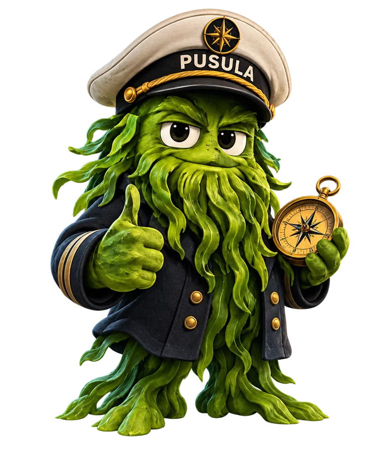 Pusulasını tutan PUSULA kaptanı